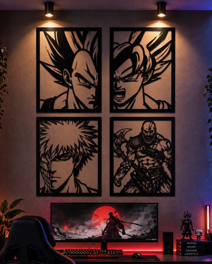 MetaliQ metal wall art displayed in an interior