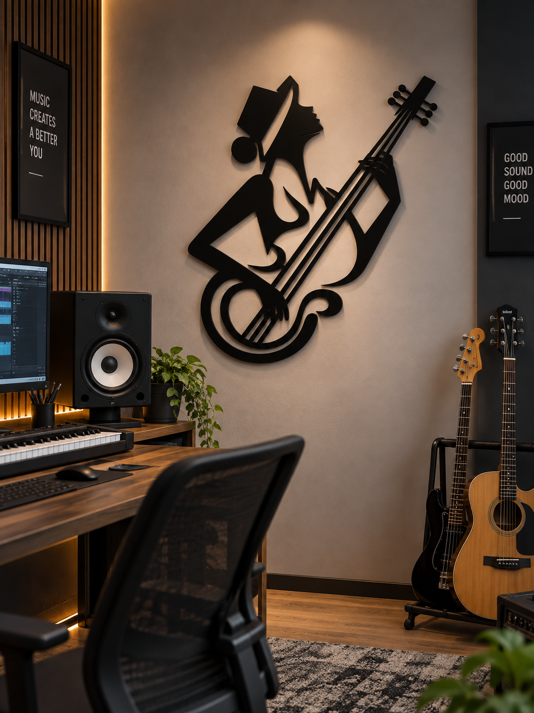 Jazz Musician Wall Art