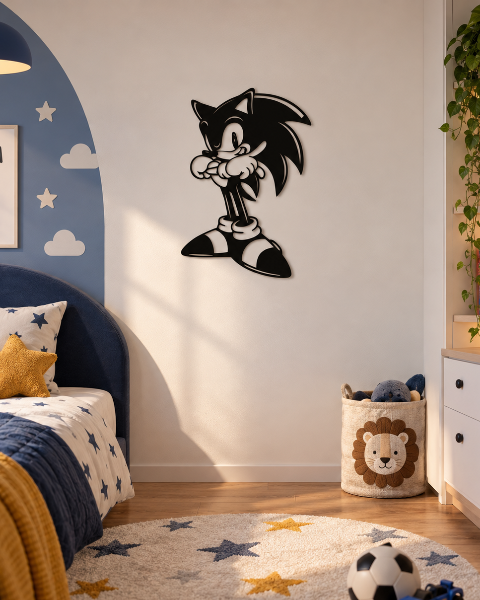 Sonic Character Wall Art
