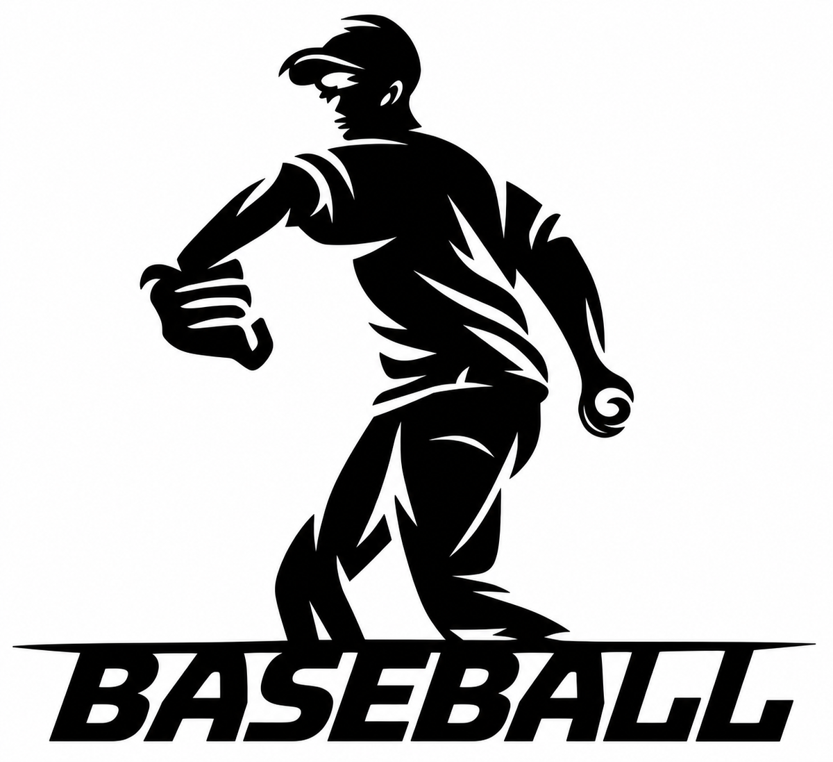 Baseball Pitcher Wall Art