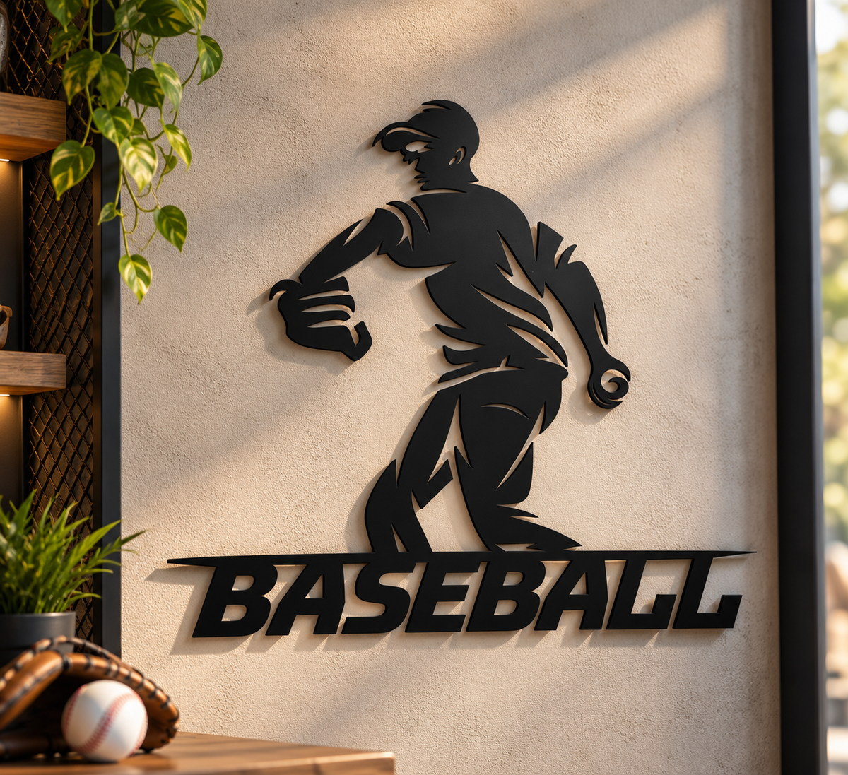 Baseball Pitcher Wall Art