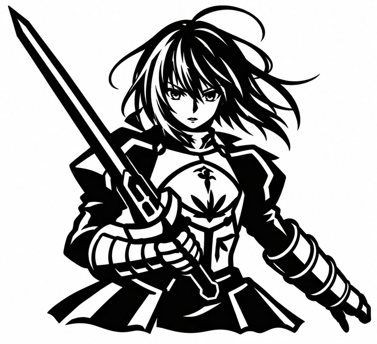 Custom Wall Art | Saber (Fate/Stay Night)