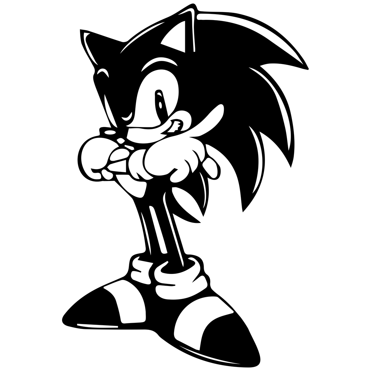 Sonic Character Wall Art