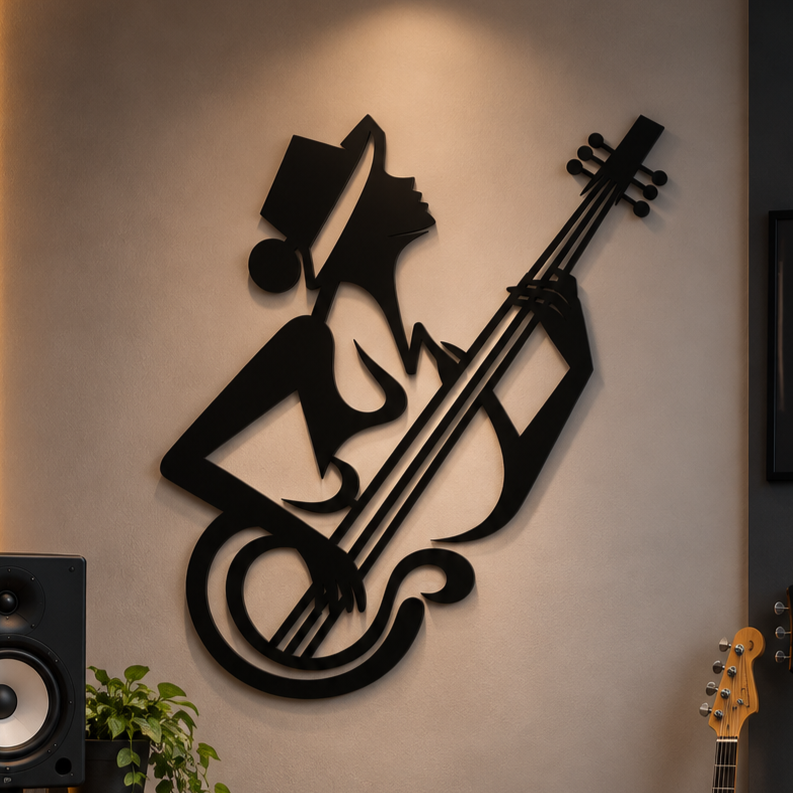 Jazz Musician Wall Art