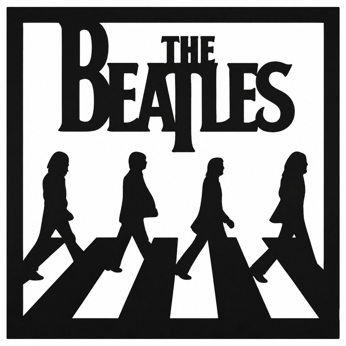 The Beatles Abbey Road Wall Art