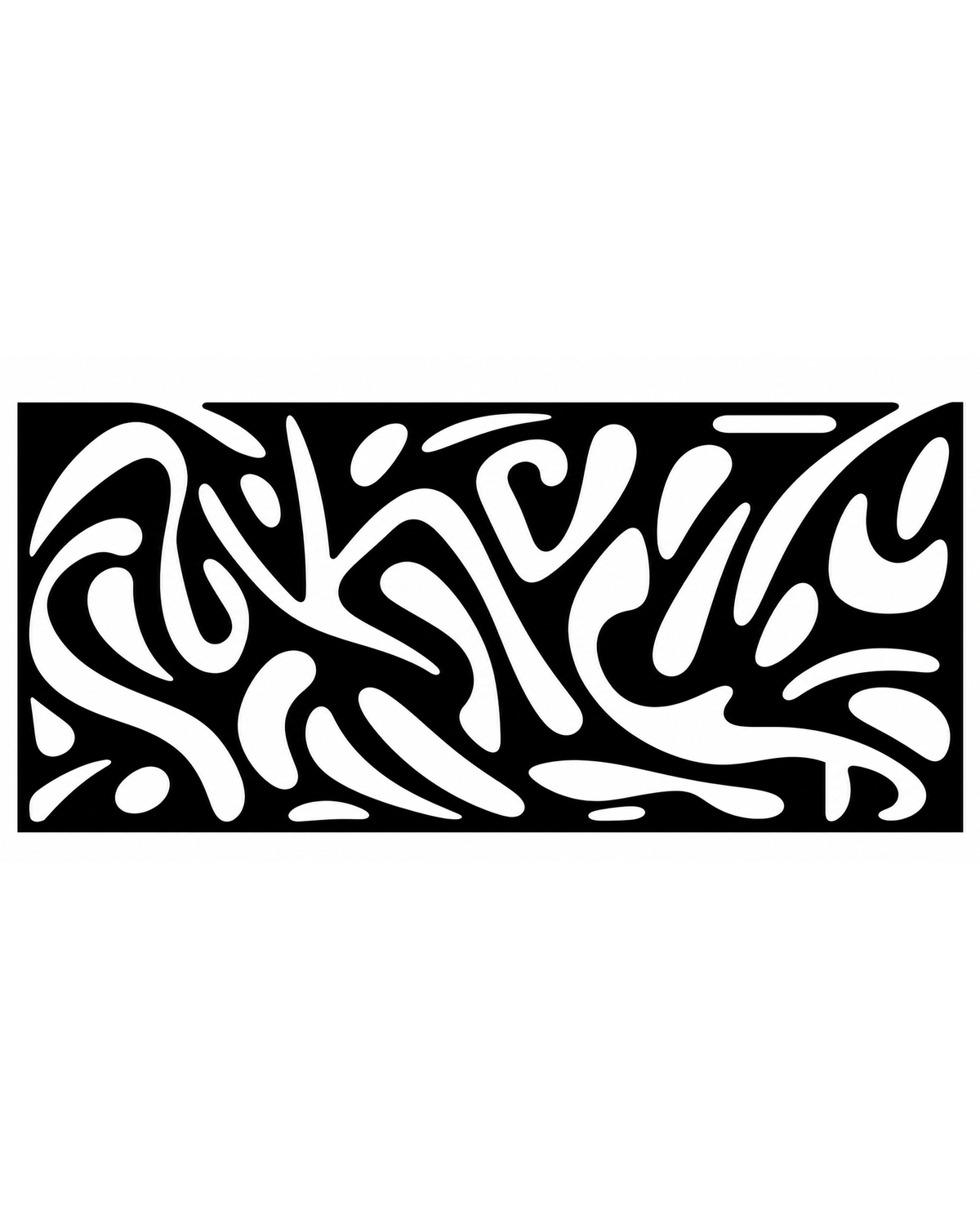 Abstract Flow Panel Wall Art