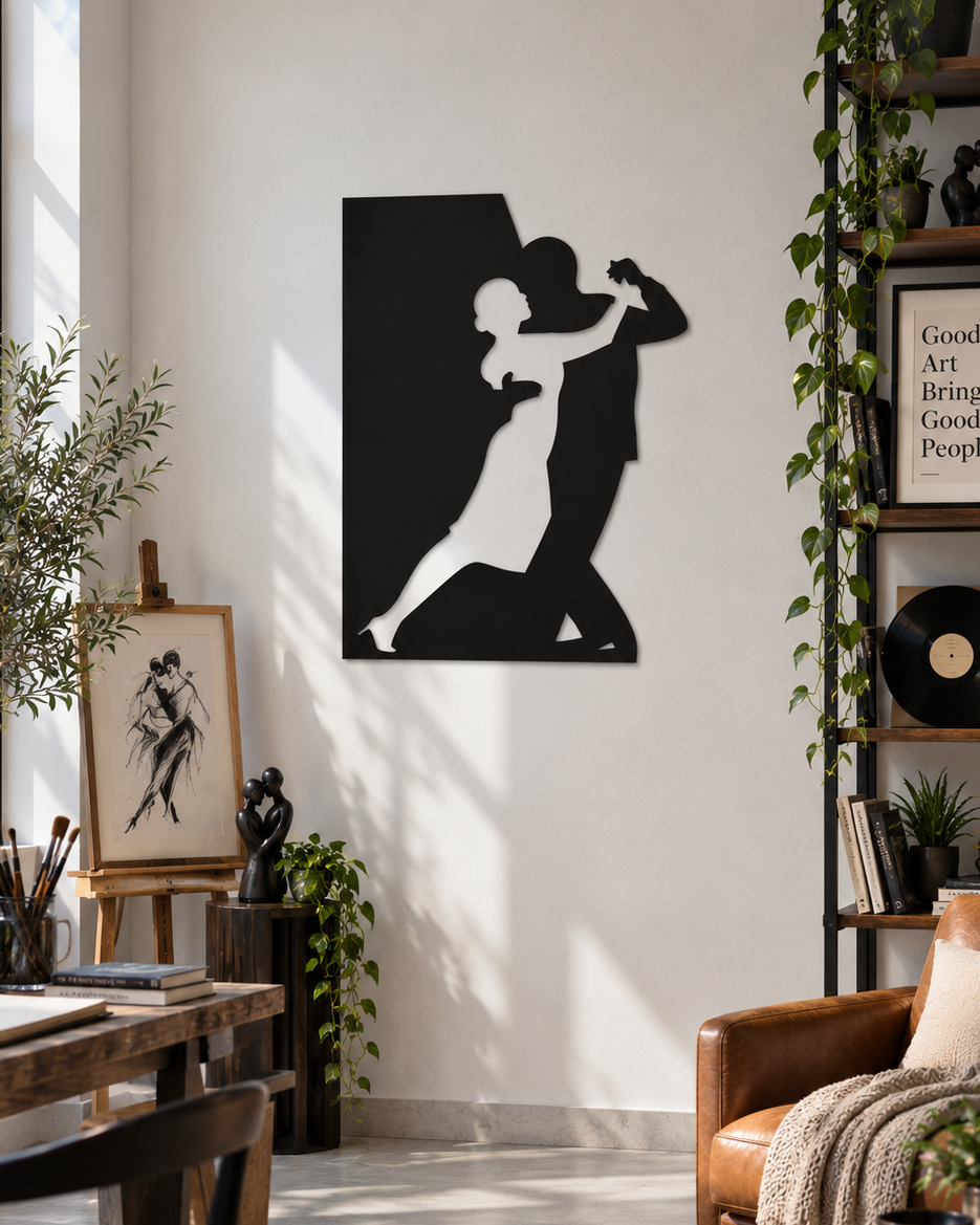 Tango Dancers Wall Art